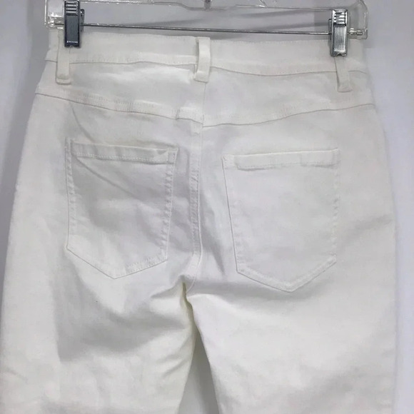 Cabi Women’s Button Fly Straight Leg Stretch Jean White 6284 Casual Size 2 - Picture 5 of 8